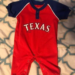 Baby Texas Rangers Onesie